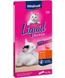 Vita Power Liquid Cat Snack with Duck | Immune Support Treats | Low-Calorie | 6 Pieces - Buy Online on GoSupps.com