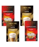 Classics Instant Coffee Bundle - Latte and Cappuccino Mix - 4 Boxes of Mokate Classics 8 Sachets Each - Rich and Creamy Taste - Easy to Prepare - 32 Servings Total - Buy Online on GoSupps.com