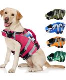 Buy Kuoser Dog Life Jacket - Durable High-Buoyancy Vest for Small Medium & Large Dogs - Safe Swimming Gear in Pink - Buy Online on GoSupps.com