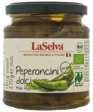 LaSelva Organic Peperoncini Dolci - Mild Peppers 270g | Buy Internationally - Buy Online on GoSupps.com