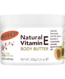 Palmer's Natural Vitamin E Body Butter 7.25 oz - Nourishing Moisturizer for Soft Skin - Buy Online on GoSupps.com
