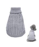 Christmas Dog Sweater - Turtleneck Knitwear Warm Winter Coat for Puppies & Dogs | Festive Pet Costume & Gift - Buy Online on GoSupps.com