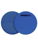 Kwik Goal Flat Round Marker (Pack of 10) - Blue | Premium Quality - Buy Online on GoSupps.com