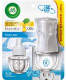 Air Wick Plug in Scented Oil Kit - Fresh Linen with Essential Oils | Air Freshener Set with Warmer and Refill | Fresh Laundry Scent | Packaging May Vary - Buy Online on GoSupps.com