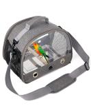 Gecheer Bird Carrier Bird Backpack Carrier Portable Folding Oxford Cloth Bird Bag Parrot Pigeon Small Pet Outing Bag - Buy Online on GoSupps.com