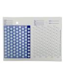 90 Day Cold Seal Pill Blister Cards - Disposable Easy Blister Packs for Medications & Vitamins | Pack of 12 for Camps & Caregivers - Buy Online on GoSupps.com
