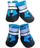 Ewolee Dog Boots - Breathable Non-Slip Protection for Dogs | 4-Piece Slippers (XXL Lake Blue) - Buy Online on GoSupps.com