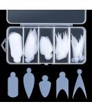 BNG 60-Piece French Dual Nail Shape Stickers Reusable Silicone Pads for Gel Manicure | 12 Sizes No.5 - Buy Online on GoSupps.com