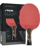 STIGA Raptor Table Tennis Racket - Tournament Level Ping Pong Paddle - ITTF Approved Rubber - Buy Online on GoSupps.com