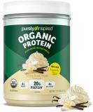 Purely Inspired Organic Protein 100% Plant-Based Nutritional Shake French Vanilla 1.50 lbs (680 g) - Buy Online on GoSupps.com