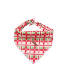 Lionet Paws Dog Bandana - Green Rhombus Headscarf for Small Medium & Large Dogs | Triangular Dog Scarf (Pack of 1) - Buy Online on GoSupps.com