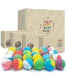INTEYE Bath Bombs Gift Set | 24 Handmade Fizzies with Essential Oils | Perfect for Birthdays & Holidays - Buy Online on GoSupps.com