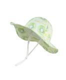 LANGZHEN Baby Girls Beach Sun Protection Hat | Adjustable Toddler Kids Wide Brim Play Hat | Chin Strap | Kiwi 6-12 Months - Buy Online on GoSupps.com