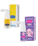 Naveh Pharma Earwax Removal & Baby Ear Infection Spray Bundle - 2 x 0.5 Fl Oz - Buy Online on GoSupps.com