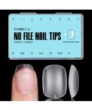 Shop Tomicca Square Oval Kurz Nagel Tips 450 Pieces Soft Gel Full Cover Nail Tips for Geln gel - Ultra Kurz & Pre-Shaped Matt Art - Buy Online on GoSupps.com