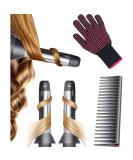 Automatic Curling Wands Attachments for Dyson Supersonic | 2 Curlers Waver Tool Comb & Heat-Resistant Glove International Shipping Available - Buy Online on GoSupps.com