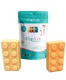 SOAP SUDS Kids 2-in-1 Shampoo & Bodywash - Frooty Tooty Scented Bar | No Artificial Ingredients | Easy Grip Building Block | 2 Pack | Made in USA - Buy Online on GoSupps.com