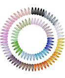 100PCS Snap Mini Hair Clips for Kids - Non-Slip Metal Barrettes in 20 Colors, Perfect for Girls & Toddlers - Buy Online on GoSupps.com