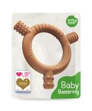 Buy Baby Nom Bite Ring - BPA-Free Cooling Dental Aid & Gripping Toys for Teething Babies - Buy Online on GoSupps.com