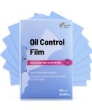 Oil Blotting Sheets for Face - 10% Larger Size - Makeup Friendly - 50 Purple Film Sheets - Buy Online on GoSupps.com