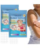 48-Piece UV Sunscreen Stickers | UV Detection & Protection for Face & Body | Family-Friendly Sun Safety - Buy Online on GoSupps.com