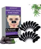 Blackness nose strips nose strips anti -nosestripes blackhead pore strips pores cleaning with activated carbon removing blackheads and impurities 50PCs black 0.24 g (50 pack) - Buy Online on GoSupps.com