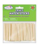 Multicraft Imports Krafty Kids CW524 Craftwood Natural Craft Match Sticks  2in  750-Piece 2 - Buy Online on GoSupps.com