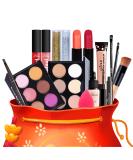 Roseflower 16PC Professional Makeup Set | Teen Girl Makeup Case & Cosmetic Palette | Full Face Makeup Gift Set with Portable Storage Bag - Buy Online on GoSupps.com