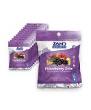 Zand HerbaLozenge Elderberry Zinc 80ct - Natural Lozenges for Dry Throats - No Corn Syrup, No Cane Sugar, No Colors - Pack of 12 - Buy Online on GoSupps.com