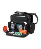 Hopkins Medical Products Home Health Shoulder Bag | Waterproof Exterior | Large Storage Compartments | Adjustable Strap | 14x11.5x8 Inches | Black - Buy Online on GoSupps.com