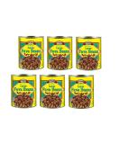 Fava Beans Premium Large 6-CANS (Kosher) Cooked & Ready to Serve - 30 oz (850g) | Buy Online - Buy Online on GoSupps.com