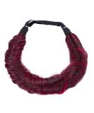 Buy CAISHA Herringbone Braid Hairpiece | Braided Red Mix Headband Hair Accessory | HZ303 - Buy Online on GoSupps.com