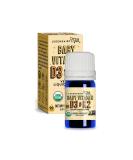 Legendairy Milk Organic Baby Vitamin D3 & K2 Liquid Drops - 400 IU Vegan Infants & Kids Supplement - 90 Drops - Buy Online on GoSupps.com