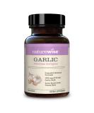 NatureWise Garlic Odorless Softgels 1500mg - Cardiovascular & Immune Support - Antioxidants & Bee Pollen - 60 Count - Buy Online on GoSupps.com