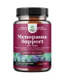 Soy Free Menopause Supplement | Herbal Relief for Night Sweats Hot Flashes & Mood Support - Black Cohosh & Vitex Chaste Berry - Mini Caps for Women - Buy Online on GoSupps.com