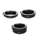 JJC RF Mount Auto Focus Macro Extension Tube Ring Set for Canon EOS R / R3 / R5 / R6 / Mark II / R6 / R7 / R8 / R10 / R50 / RP Mirrorless Cameras - Ideal for Canon RF Mount Lenses, Perfect for Macro Photography - Buy Online on GoSupps.com