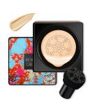 Mushroom Head Air Cushion CC Cream BB Cream Moisturizing Concealer Full Coverage Oil Control Long-Lasting Waterproof BB Cream Liquid Foundation Lightweight Flawless Brightening Makeup (Ivory) 20 g (Pack of 1) Ivory - Buy Online on GoSupps.com