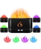 AIDA Aroma Diffuser - 230ml USB Essential Oil & Fragrance Lamp with 7 LED Flame Effect - Perfect for Home & Office - Buy Online on GoSupps.com