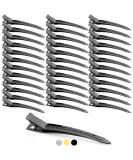 MBSomnus 36-Piece Black Hair Clips for Women - 9cm Alligator Clamps for Hairdressing & Styling - Buy Online on GoSupps.com