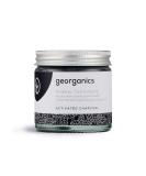 Georganics Organic Coconut Oil Toothpaste with Activated Charcoal - 60ml Remineralizing & Whitening Natural Formula - Buy Online on GoSupps.com