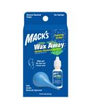 Mack's Wax Away Ear Wax Removal System - 0.5 FL OZ Ear Drops & Syringe - Buy Online on GoSupps.com