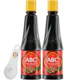 ABC Kecap Manis Sweet Soy Sauce 275ml Pack of 2 with World Food Shop - Indonesian Flavour Sweet and Savoury Versatile Cooking Essential - Buy Online on GoSupps.com