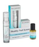 Dr. Canuso Healthy Nail System | 2-Step Antifungal Treatment for Toenail Fungus & Cracked Heels | Fast Repair & Restoration with Tolnaftate 1 - Buy Online on GoSupps.com