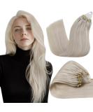 Hetto Microring Extensions - Real Hair #60 Platinblond | 35cm Loop Hair Extensions for Seamless Volume - Buy Online on GoSupps.com
