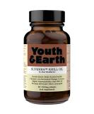 Youth & Earth Superba Krill Oil 500mg (60 Softgels) Source of Omega 3s EPA DHA and Astaxanthin - Buy Online on GoSupps.com
