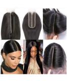 Risbaer 16 inch Brazilian 2x6 Straight Lace Closure Remy Hair - Natural Color - Buy Online on GoSupps.com