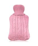 Rope Cover for Hot Water Bottles - Removable & Washable Soft Heat Bag for Pain Relief | Comfortable Hand-Foot Warmer (Pink) - International Shipping Available - Buy Online on GoSupps.com