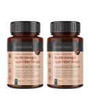 Double Strength Apple Cider Vinegar 1000mg x 360 Tablets - 1 Year Supply (2 Bottles) - Buy Online on GoSupps.com