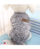 Idepet Pet Sweater - Warm Fleece Dog & Cat Coat for Small Medium Large Pets - Pink & Gray Options - Buy Online on GoSupps.com