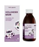 Children's Healthy Bustary - Natural Cold Juice Syrup with Elderberry & Aronia Extract - Fruity & Sweet Sugar-Free 120ml - Buy Online on GoSupps.com